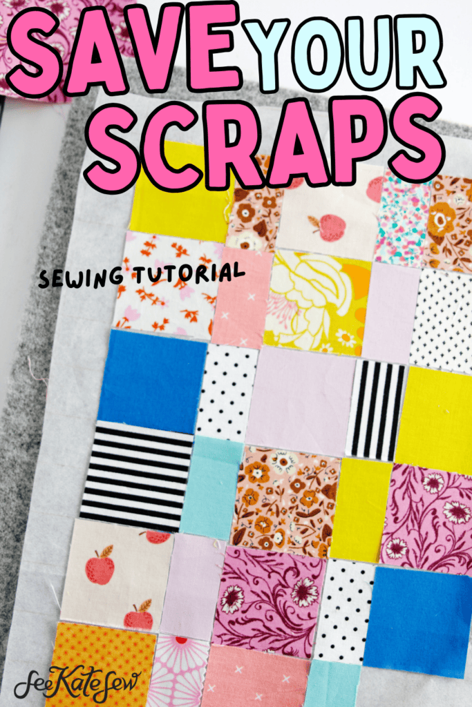 Why I never throw away fabric scraps with this viral Pinterest hack!