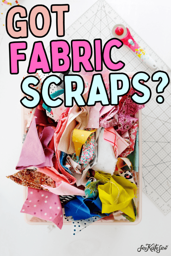 Why I never throw away fabric scraps with this viral Pinterest hack!