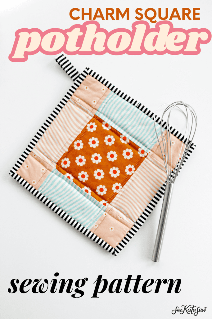 Charm Square Potholder Sewing Pattern