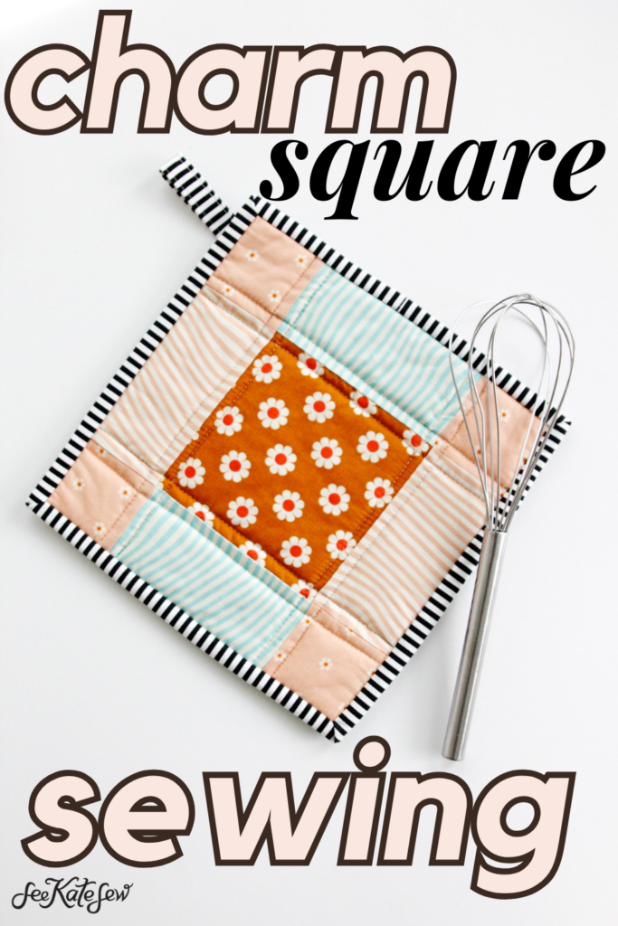 Charm Square Potholder Sewing Pattern