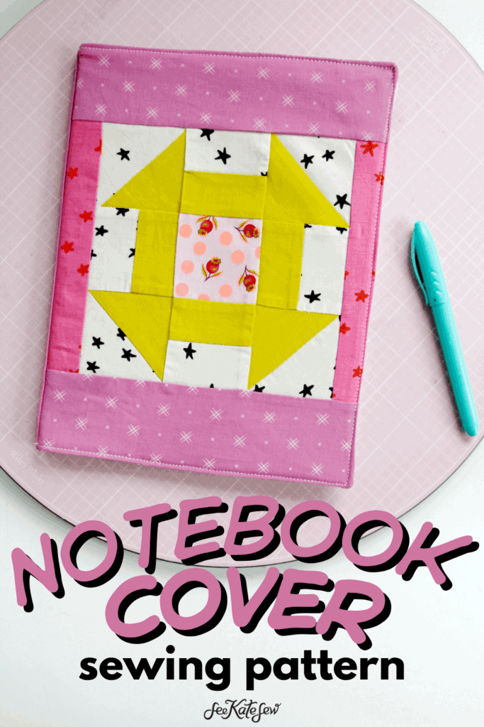 Quilted Composition Notebook Cover