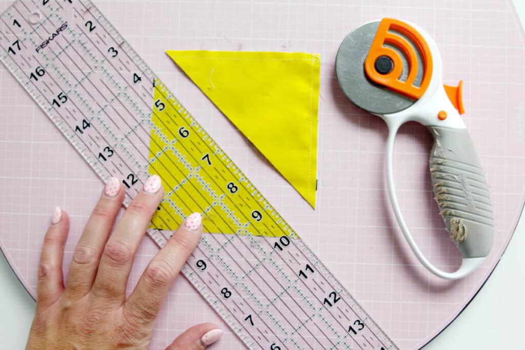 Churn Dash Quilt Block