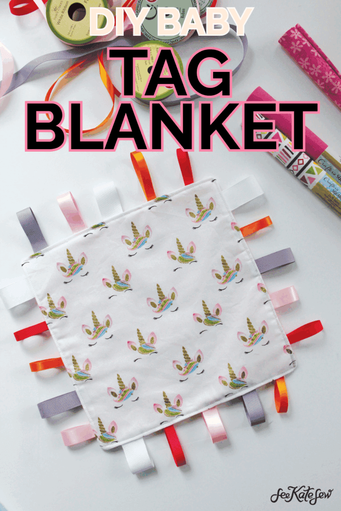 Tag Blanket Baby Sensory - Dollar Store Fabrics