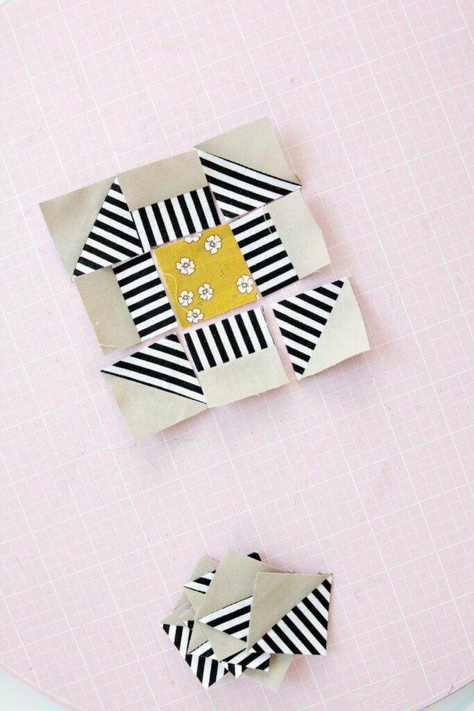 Ice Cream Pint Cozy with Churn Dash Blocks