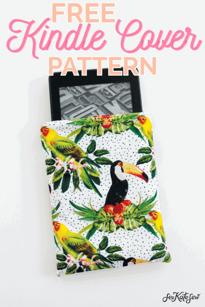 Sew a Kindle Cover with Dollar Store Fabrics