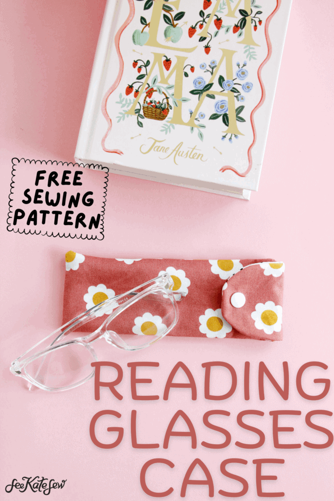 Reading Glasses Case Sewing Pattern