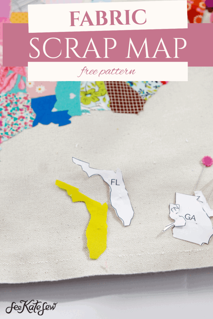Fabric Scrap Map