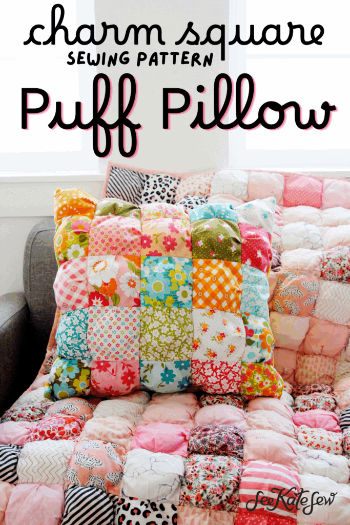 Puff Pillow Sewing Pattern