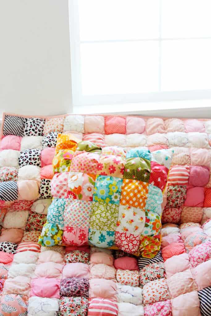 Puff Pillow Sewing Pattern
