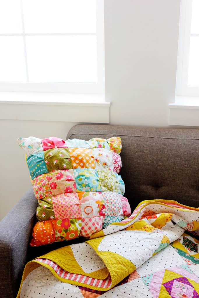 Puff Pillow Sewing Pattern
