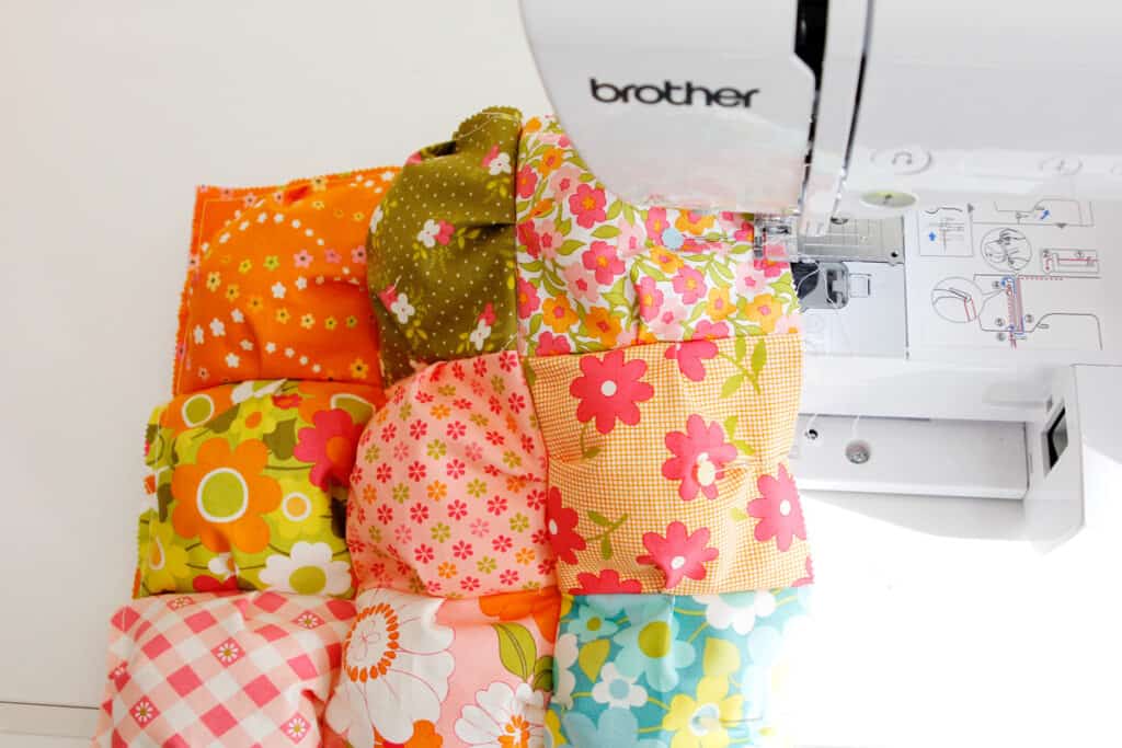 Puff Pillow Sewing Pattern