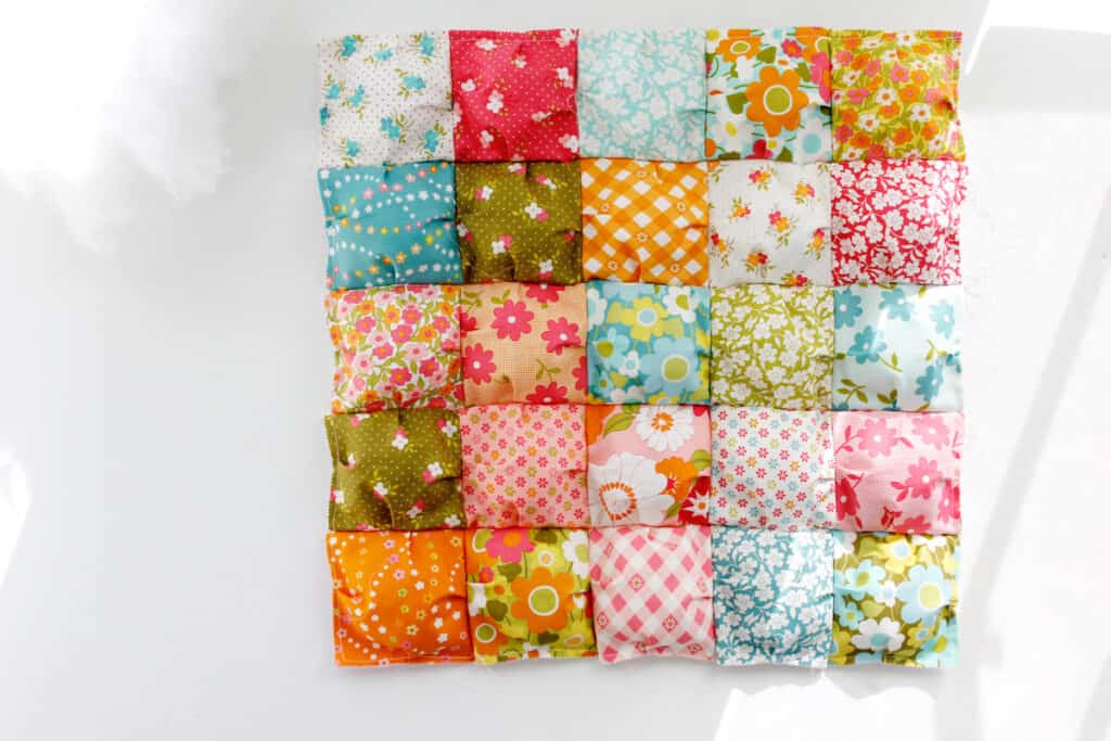 Puff Pillow Sewing Pattern