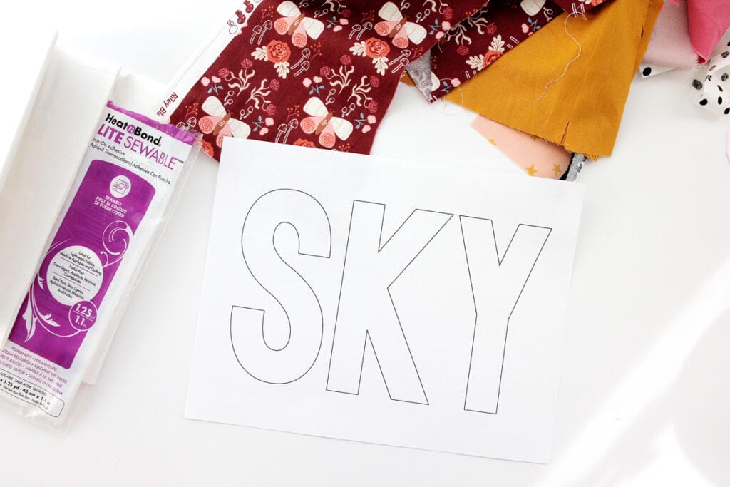 Personalized Name Pillow Sewing Tutorial