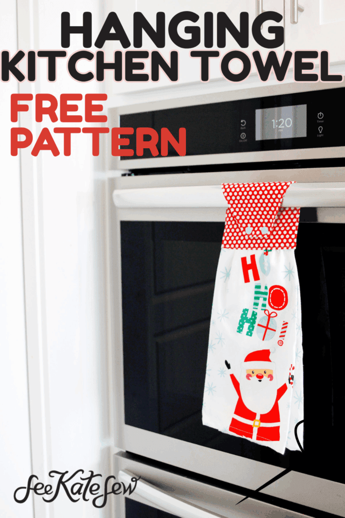 Hanging Towel Sewing Pattern 
