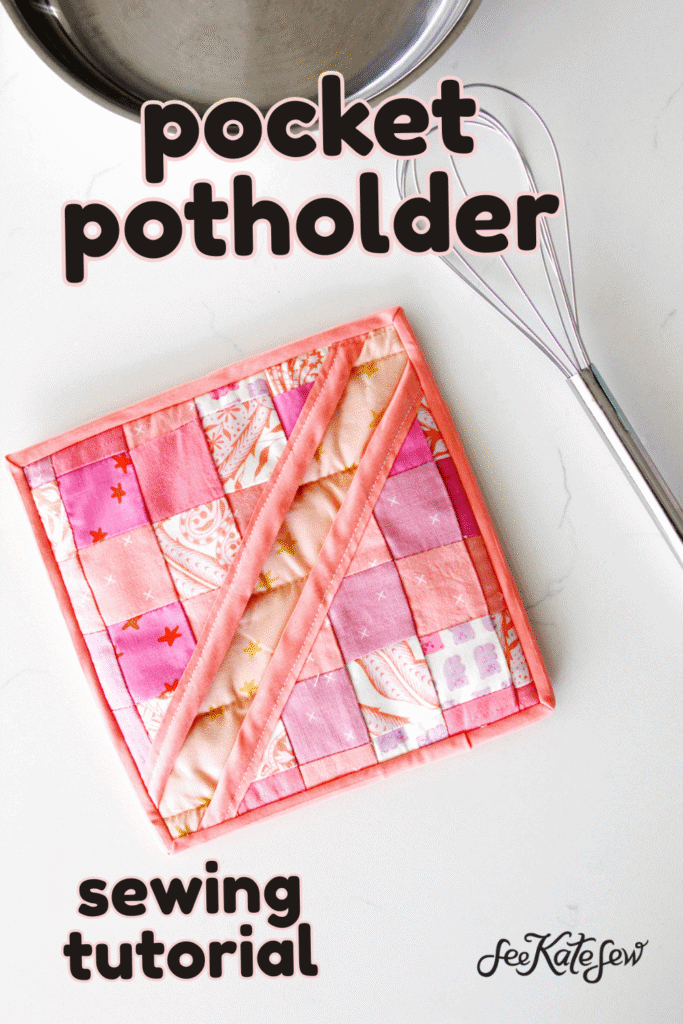 Pocket Potholder Sewing Pattern