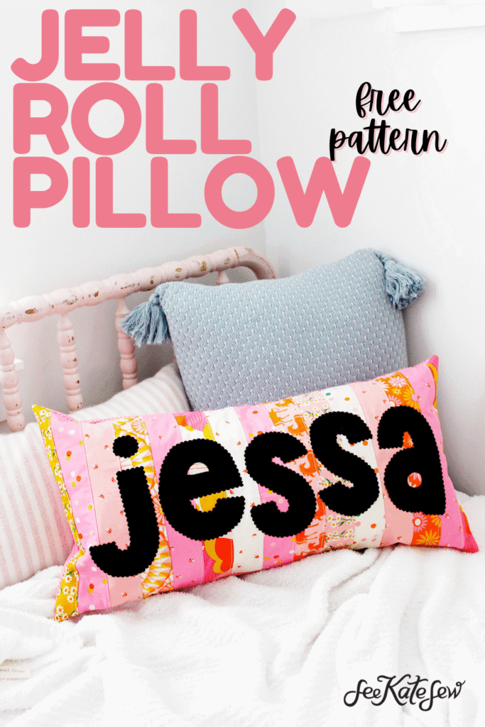 Jelly Roll Pillow
