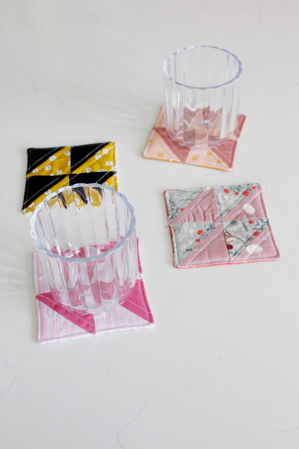 Quick Coaster Sewing Pattern - see kate sew