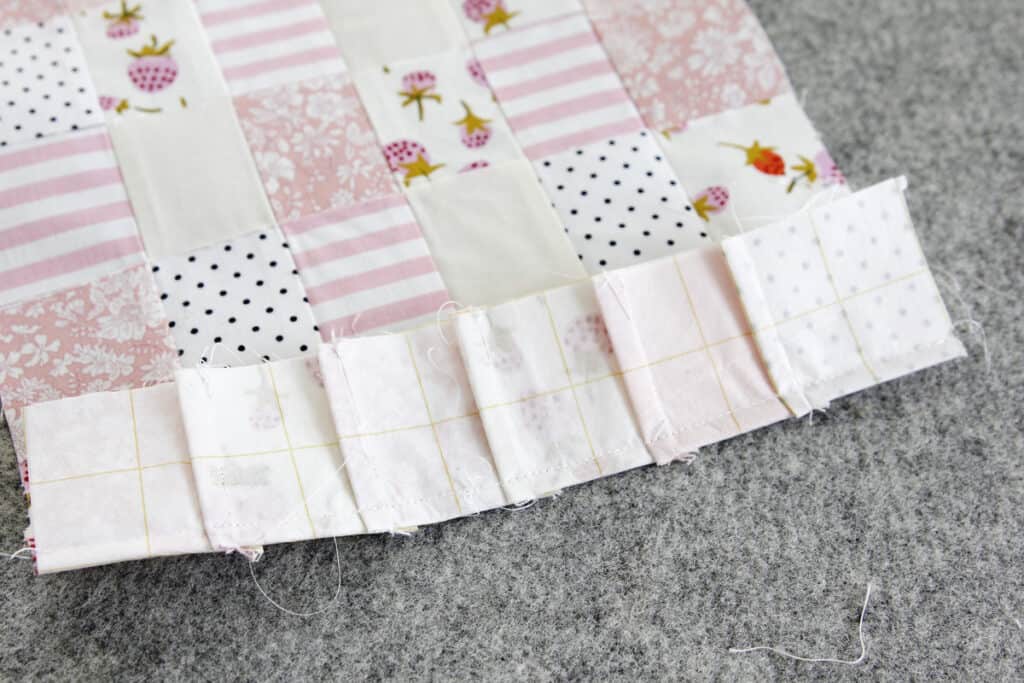 I Made a GIANT Patchwork Bow From Fabric Scraps!