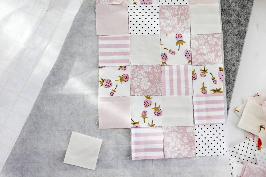 I Made a GIANT Patchwork Bow From Fabric Scraps!