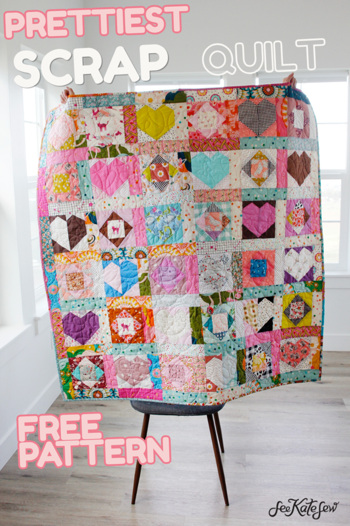 The PRETTIEST Scrap Quilt I’ve Ever Made