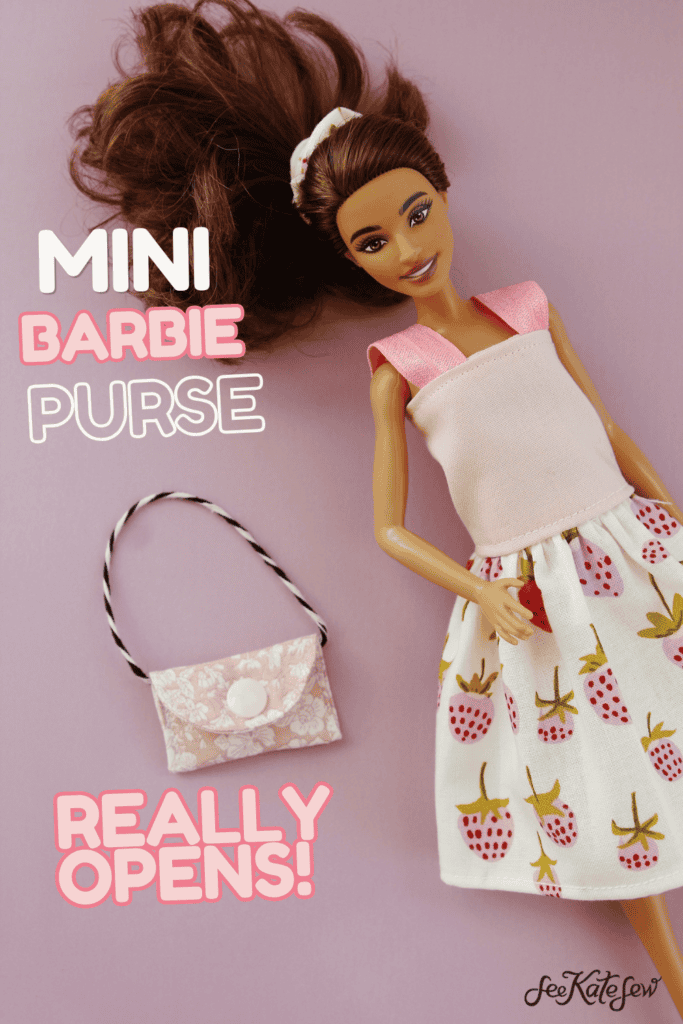 Barbie Purse Sewing Tutorial