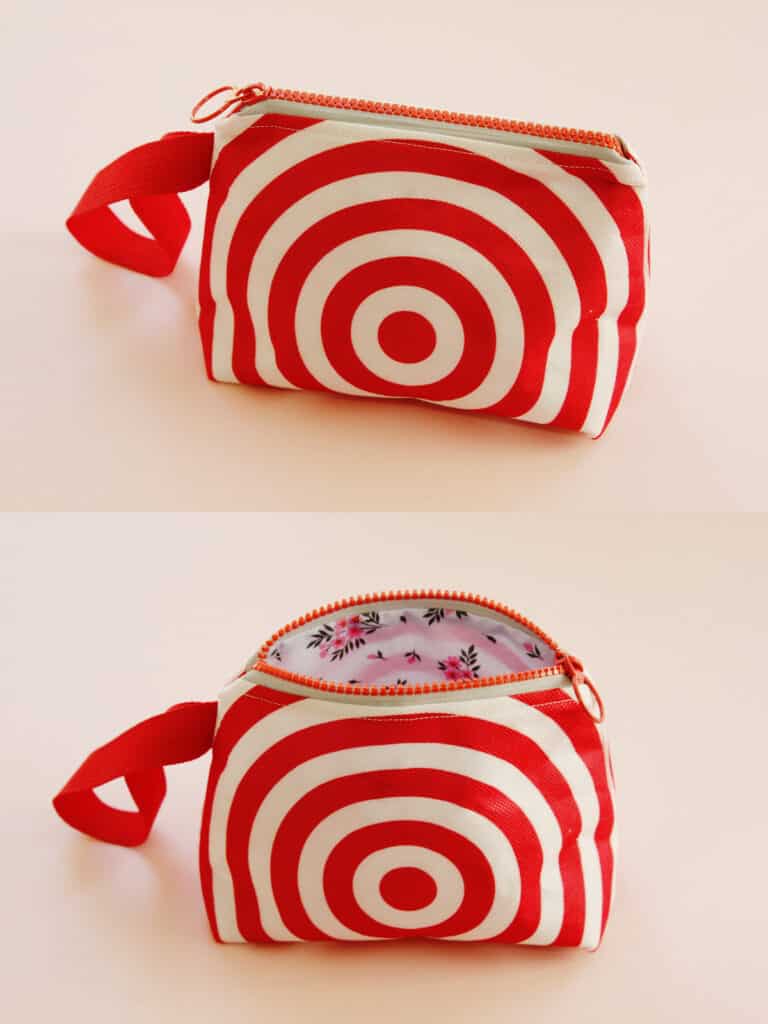 Target Bag Zipper Pouch